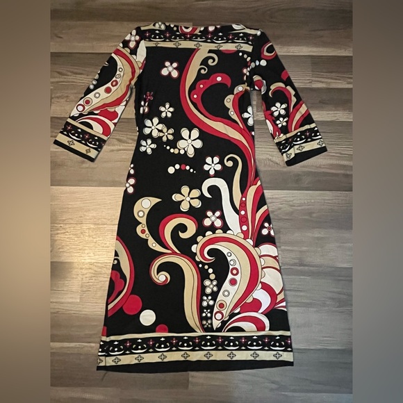 Vintage Paisley/Floral Dress SZ Small - Picture 3 of 8